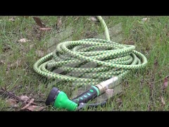 フレキシブルファブリックガーデンホース / 50m ホースパイプ リール 最新デザイン